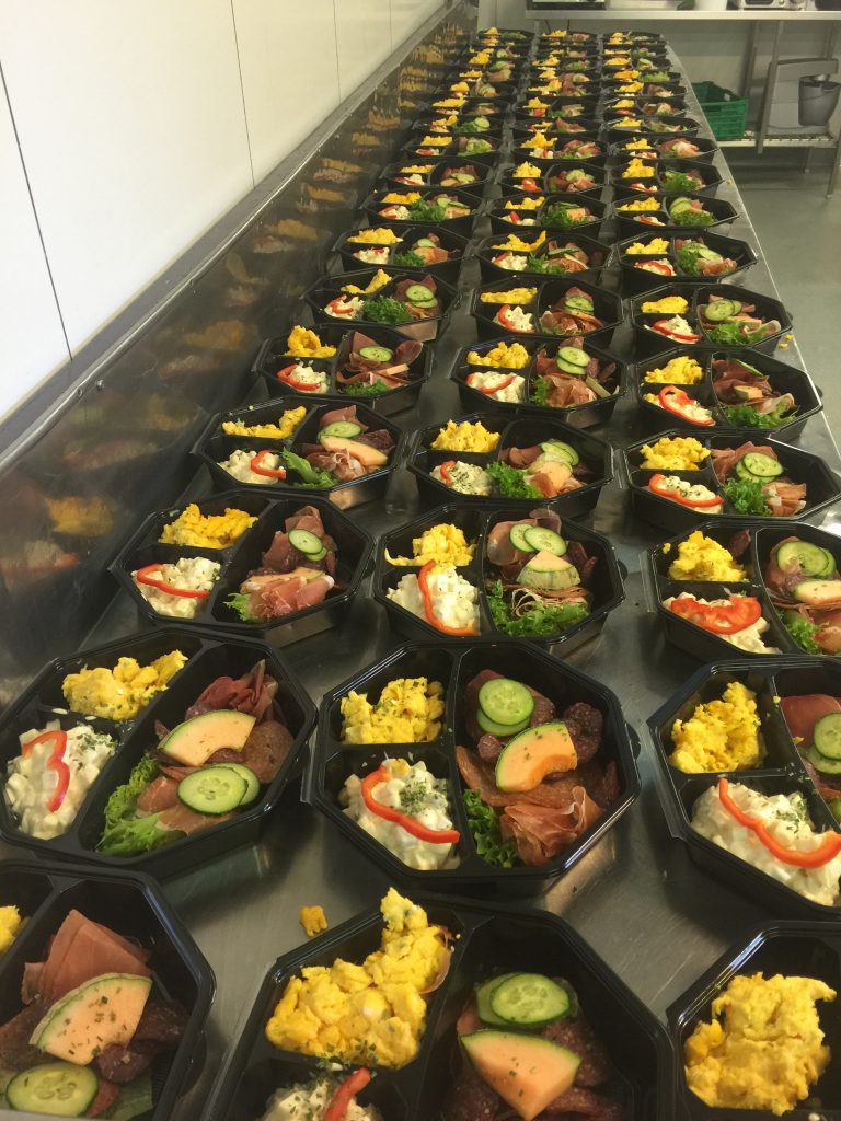 Spekemat Egger re Og Potetsalat Kilen Catering